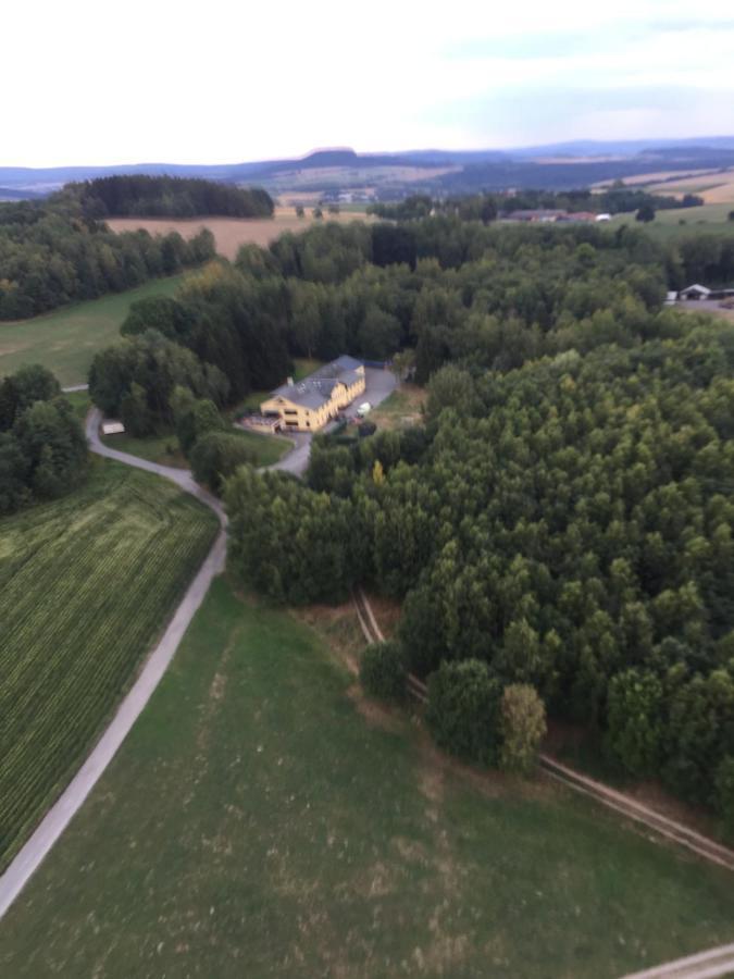 Pension Poehlbergblick Annaberg ภายนอก รูปภาพ